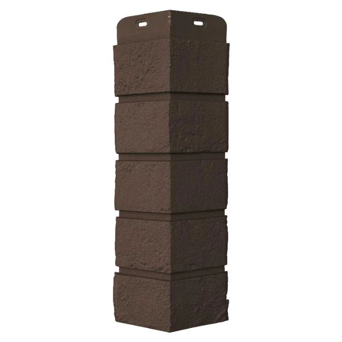 Угол наружный Grand Line Кирпич состаренный Стандарт Земля