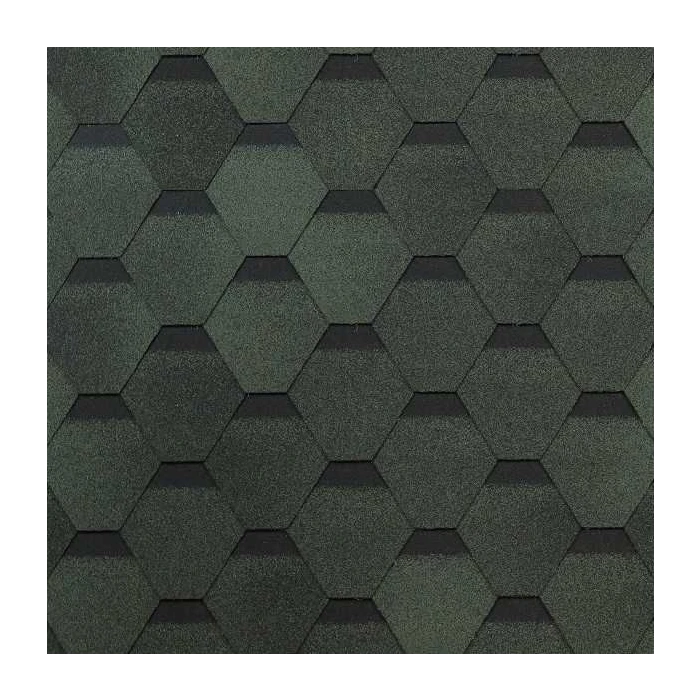 Гибкая черепица Технониколь Шинглас Оптима Зеленый