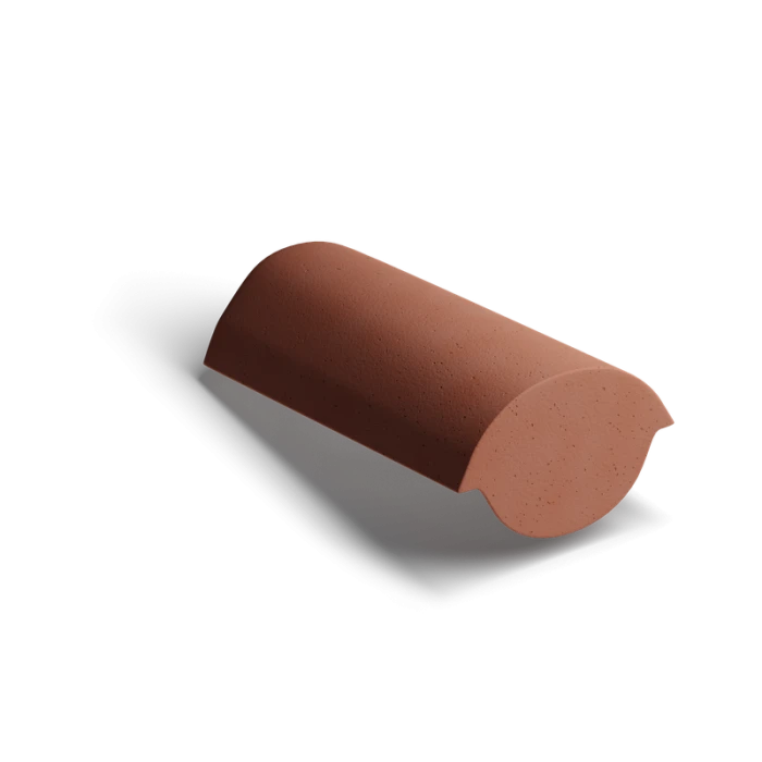 Конечная коньковая черепица Lite Неокрашенный красный Kriastak